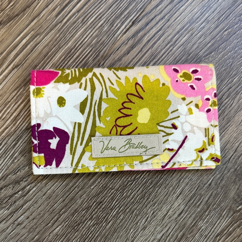 Vera Bradley Floral Key Holder - Pink, Green, Yellow